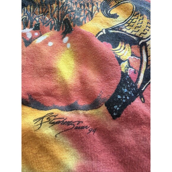 Vintage 1994 Grateful Dead Harvester Fall Tour Graphic Short Sleeve XL Shirt - Picture 3 of 9